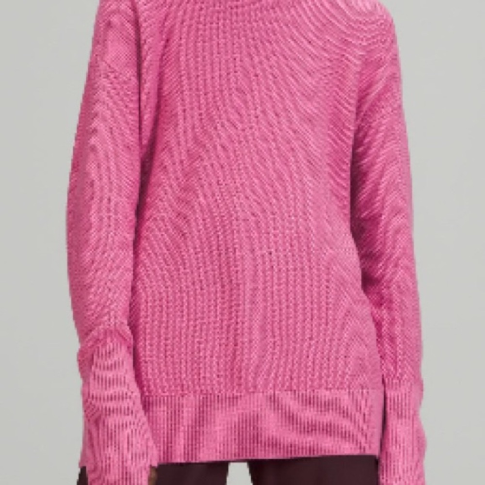 Lululemon Cashlu crossover back sweater